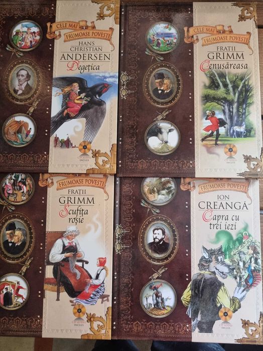 Pachet 4 cărți seria "Cele mai frumoase povesti"