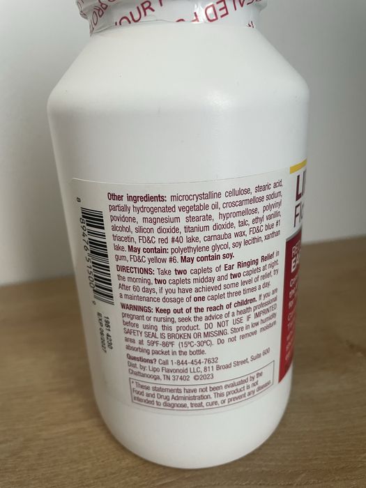 Lipoflavonoid supliment vitamine pentru vertij si tinitus