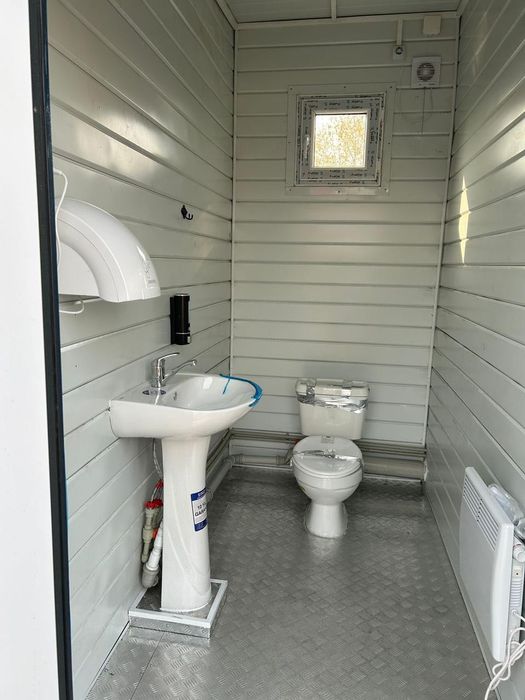 Модульные душевые на базе контейнера для рабочих20/40 фут!!!