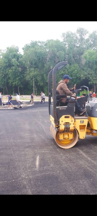 Асфальтирование / Укладка асфальта