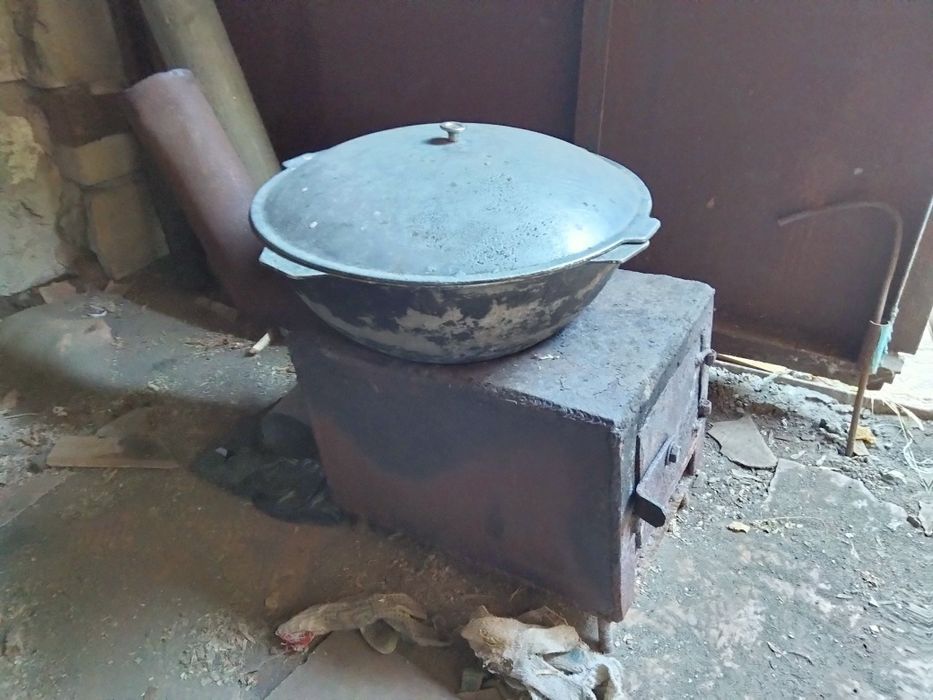 Печки. Советские казаны.