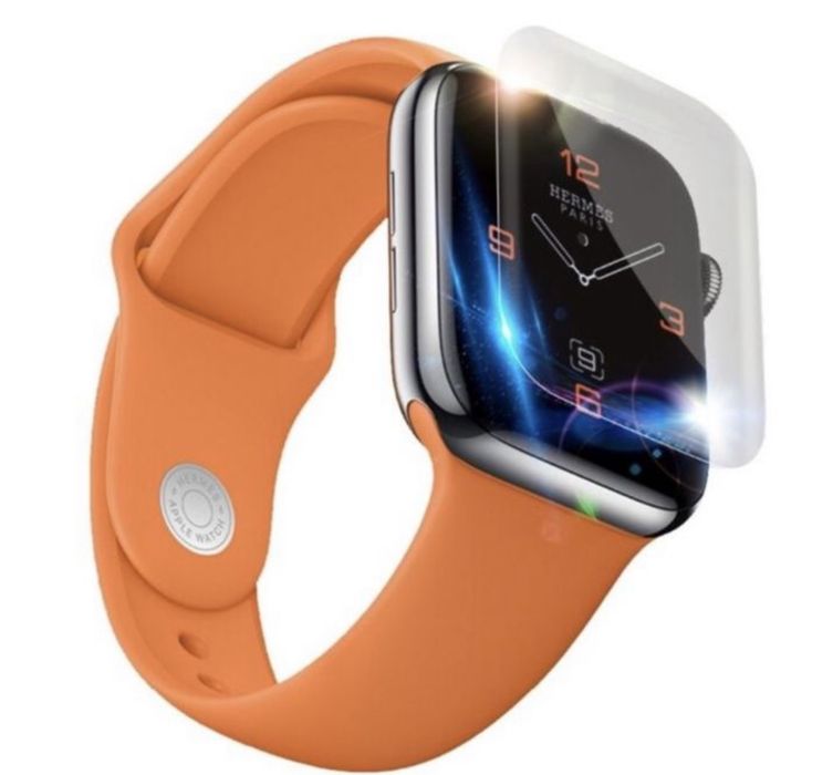 Folie Din Silicon Curbata Top Case Iphone Ceas Apple Watch Seria