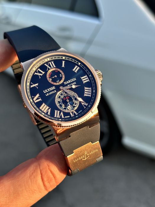Ulysse Nardin Le Lockle Blue Rubber