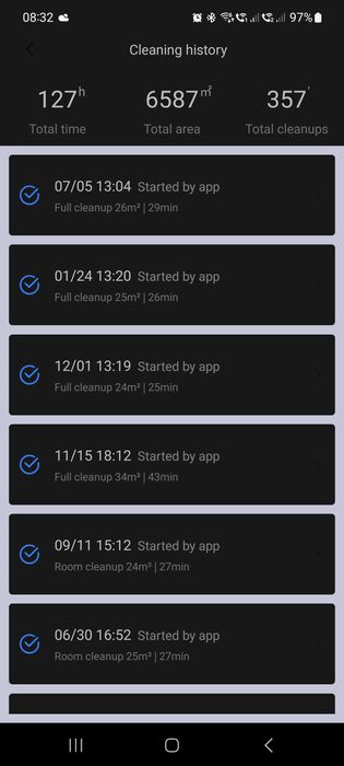 Aspirator robot XIAOMI ROBOROCK 2 S50, Wi-Fi, Sistem Bionic, alb