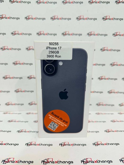 iPhone 17 Black 256GB Neverlocked Sigilat  50255