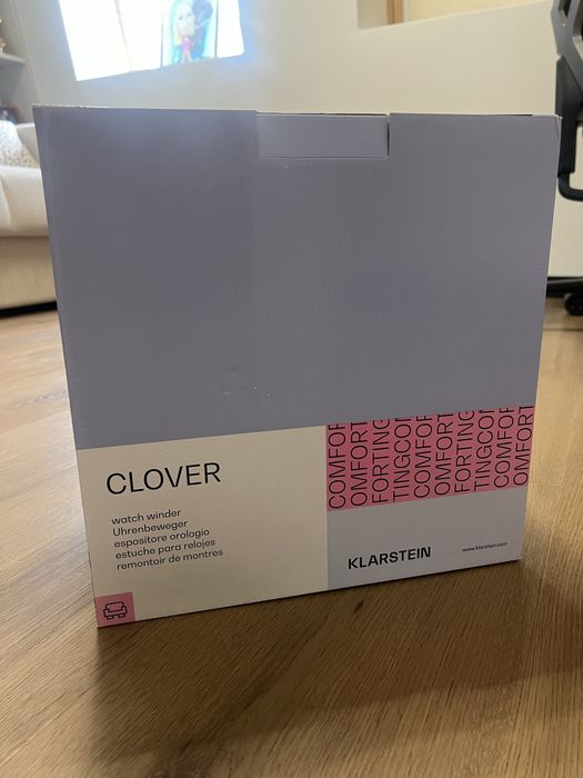 Като нова Clover подвижна стойка за часовници