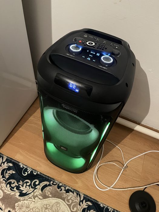 Продам колонку с двумя микрофонами