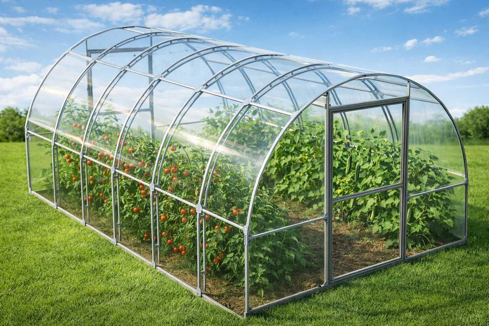 Теплица оцинкованная усиленная