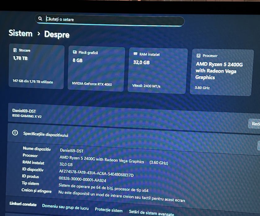 Vând pc gaming în stare exelentă