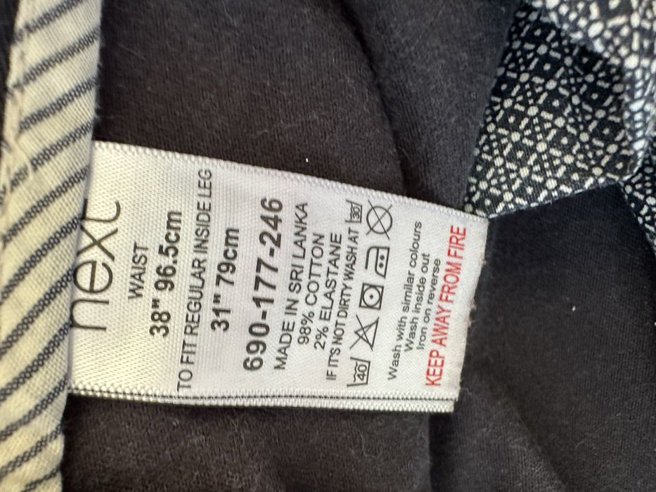 Pantaloni barbati Next marimea 38 fit regular 96.5