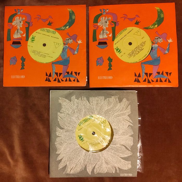 Discuri vinil complet noi - Muzica populara internationala (maghiara, sarbeasca si germana)