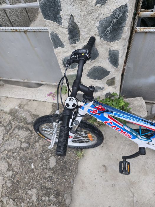 Алуминиев Детски велосипед 20цола 6 скорости шимано Преден амортисьор  cross speedster