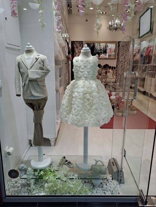 Детска дизайнерска рокля  PF-Petite Fleur