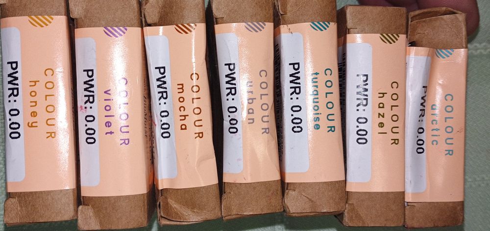 Lentile colorate fara dioptrii