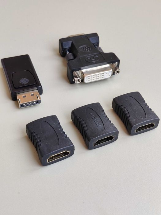 Кабели cable переходники адаптеры  adapter HDMI, DVI, VGA, DisplayPort