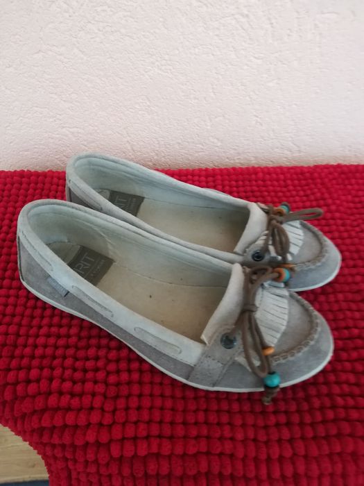 Mocasini piele dama Esprit nr 37