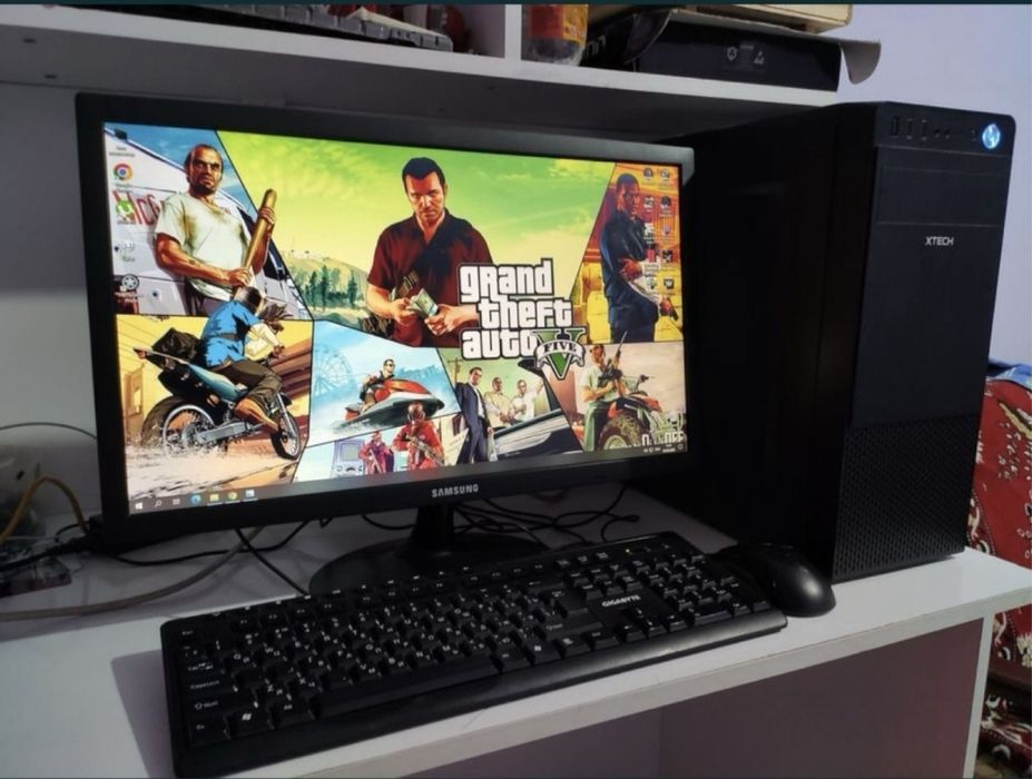 Kompyuter gta5 .pubg icup dota oyin uchun