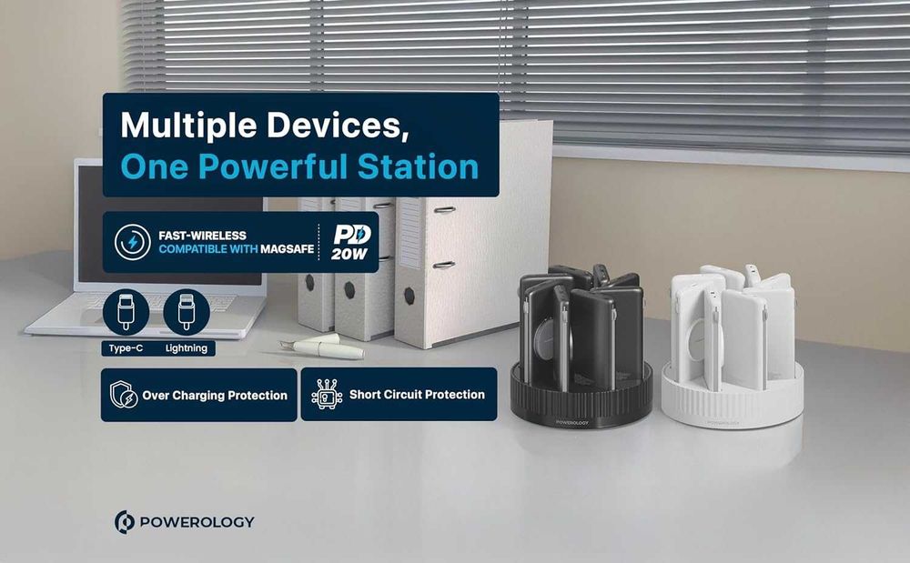 Powerology Power Bank 8x 10000mAh 20W. Есть доставка