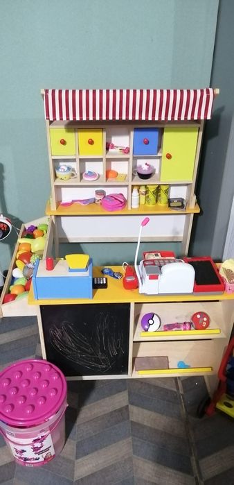 Bucătărie lemn , magazin lemn jucarie