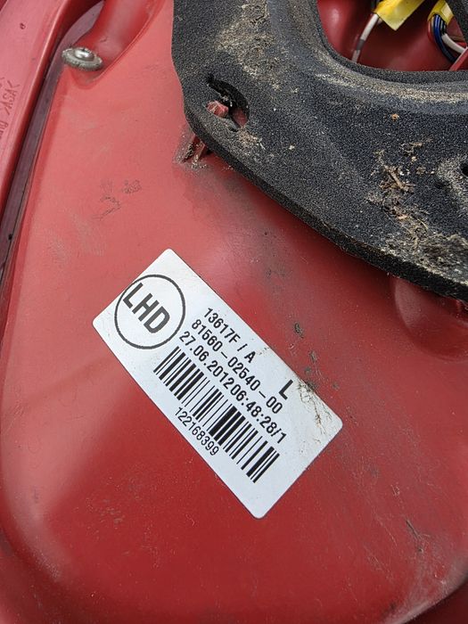 Ляв стоп Toyota Auris E15 010-012г.