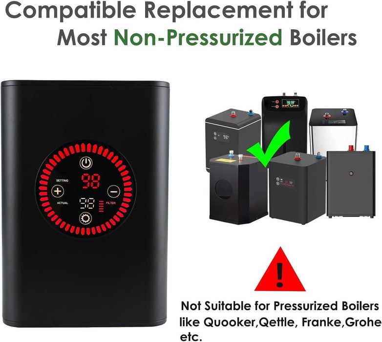 Sistem 3 în 1 cu baterie și boiler de 2,5 L (1500 W)
