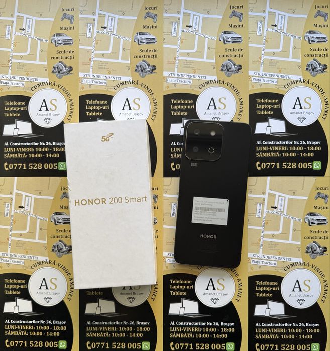 Honor 200 Smart  5G 256Gb 4b Ram Black