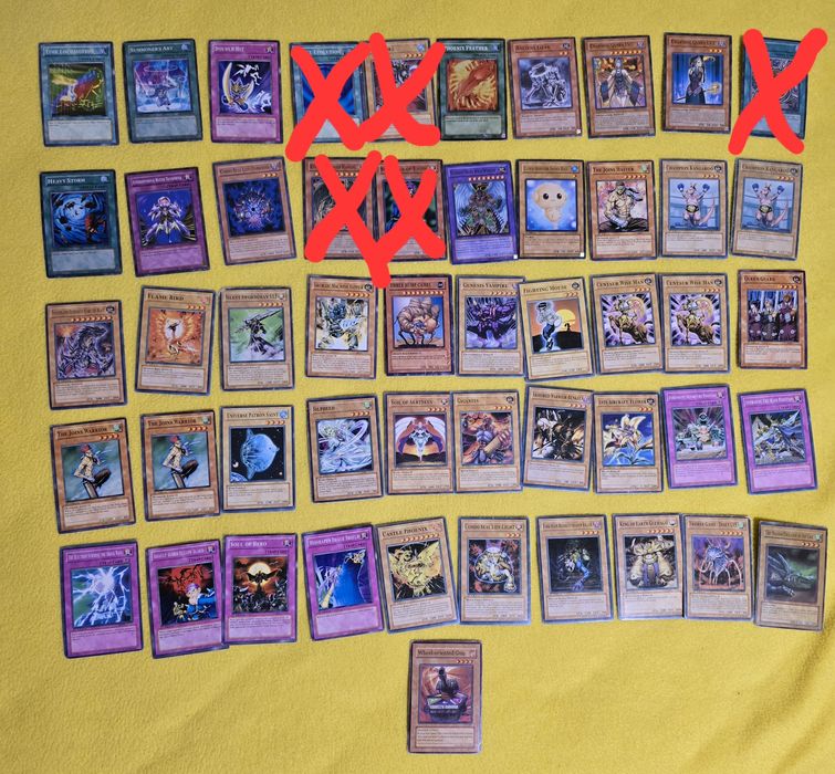 Асортирани Yu gi oh карти