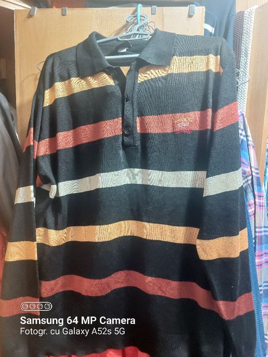 Pulovar de lana fina,Paul Shark,XL,original Italia