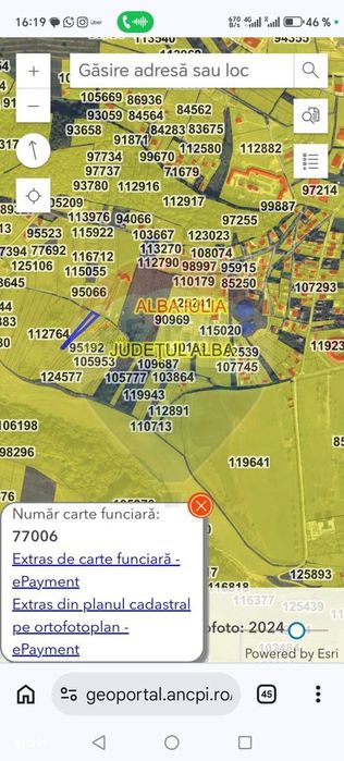 Oportunitate investiție! Teren intravilan 1.654 mp în Alba Iulia