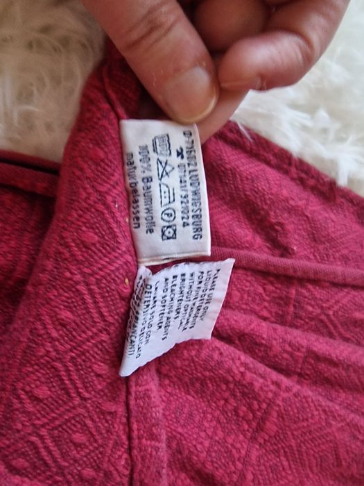 Wrap țesut de la Didymos, roșu burgund superb