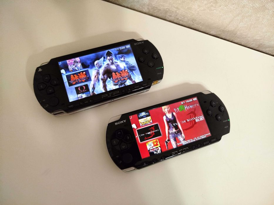 PSP Playstation 100 игр накачано