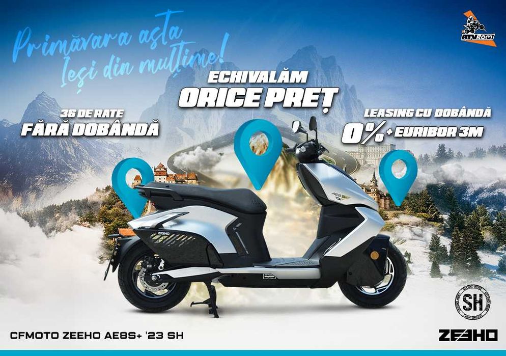 Scuter CFMOTO Zeeho AE8S+ '23 SH Cluj-Napoca • OLX.ro