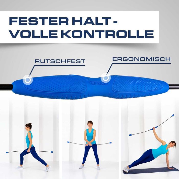 ELANI Swing Rod / Swing Stick fitness, bara vibrationala pentru antrenament si postura