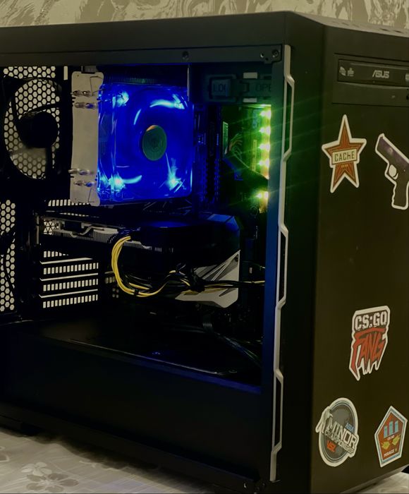 Игровой Системный Блок i5 8600K Rx580 8gb 16gb ddr4