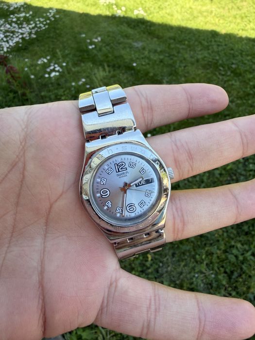 Ceas Swatch Irony Stainless Steel Swiss Made