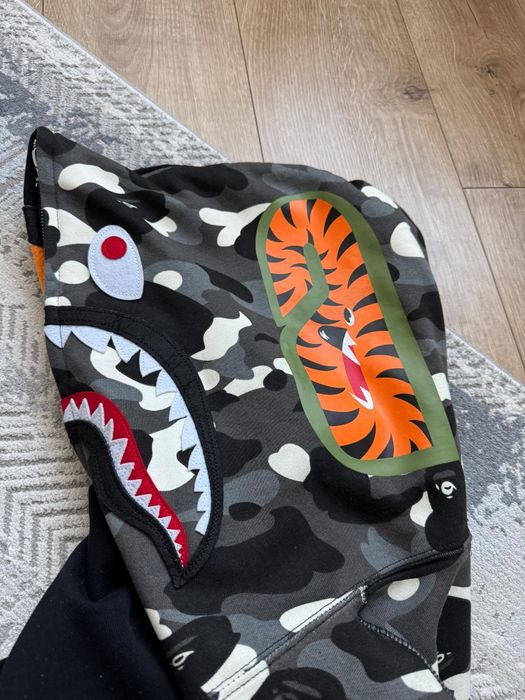 bape shark tiger camo