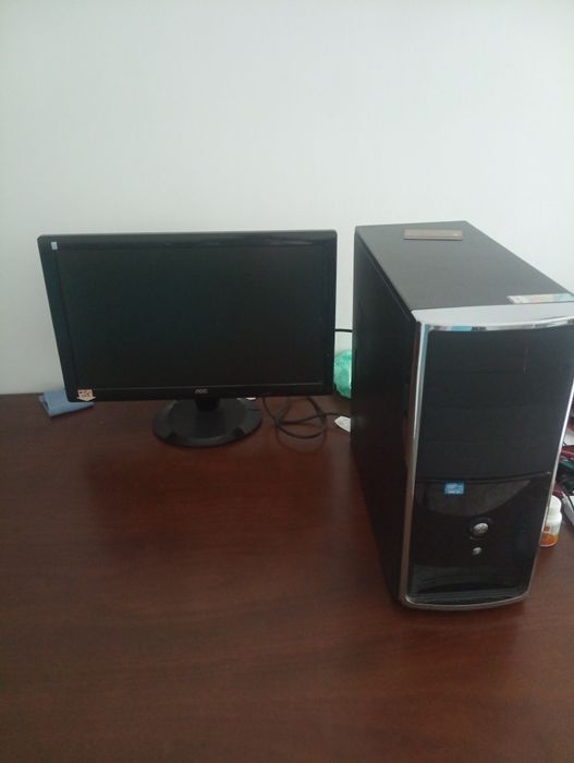Компьютер Core i3 и монитор 22 дюйма