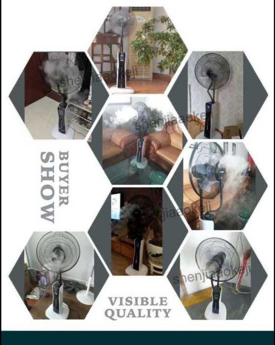 Даставка бэсплатня.Вентилятор оригинал водяного тумана-пар vintilator.