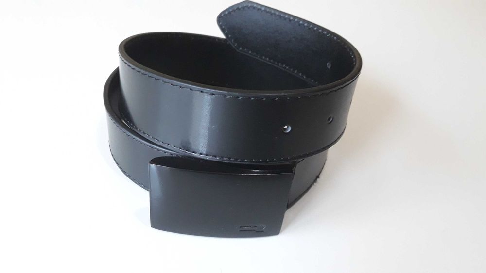Curea din piele naturala RG 512 , culoare neagra