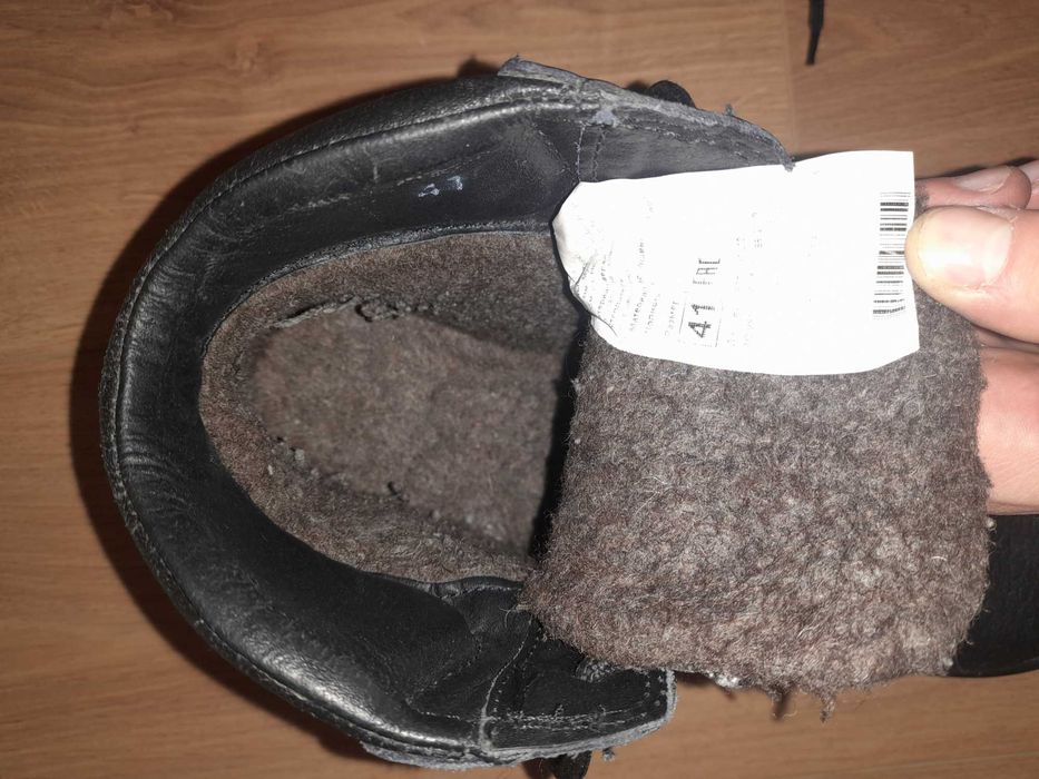 Зимние утепленные ботинки новые