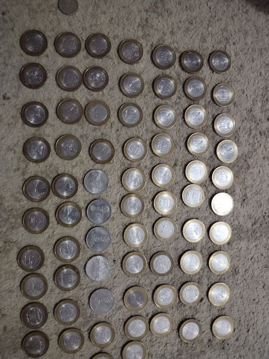 Монета 10 рублей Сочи 2018 Футбол