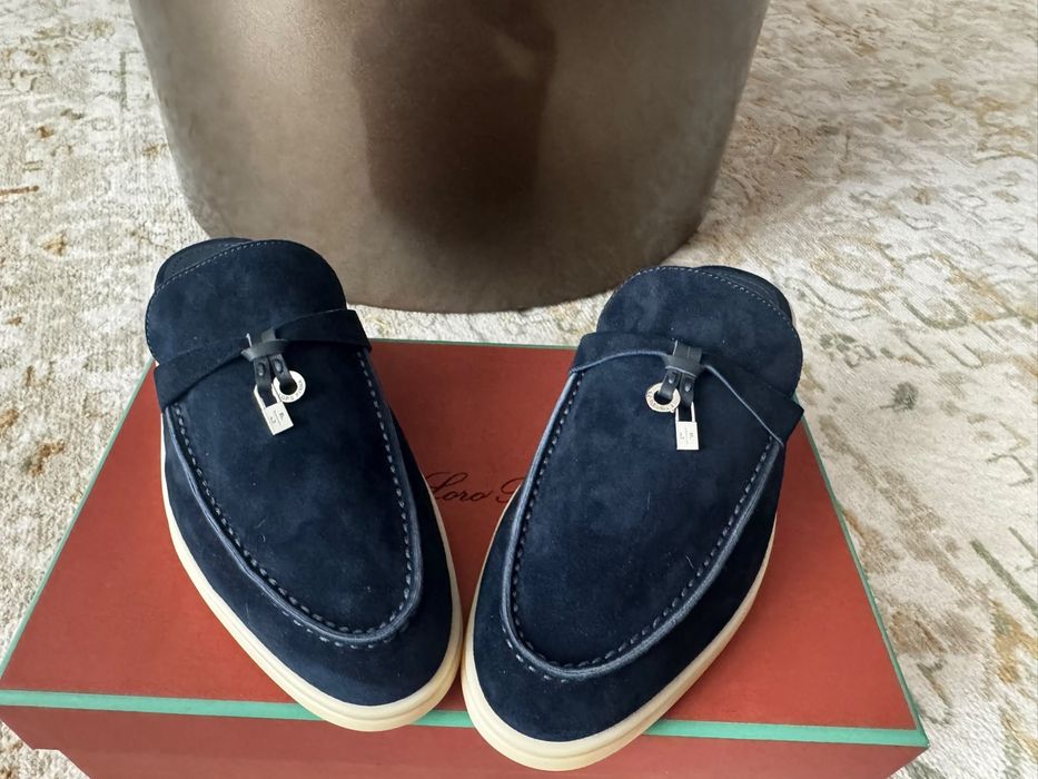 Papuci Loro Piana damă pe stoc 36 | Premium