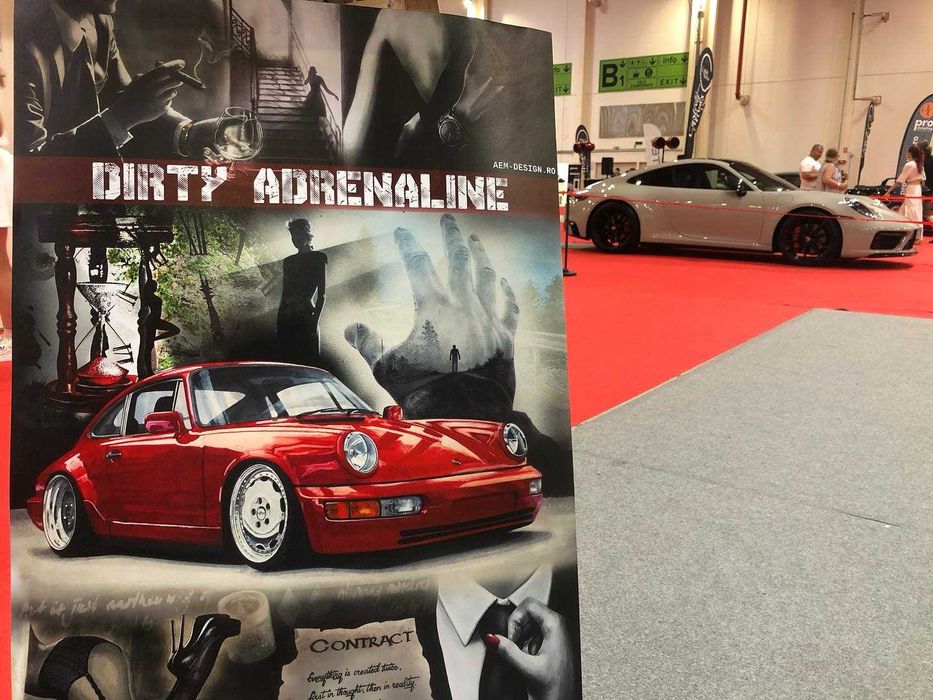 Poster auto masini Porsche 911 - 50x70cm