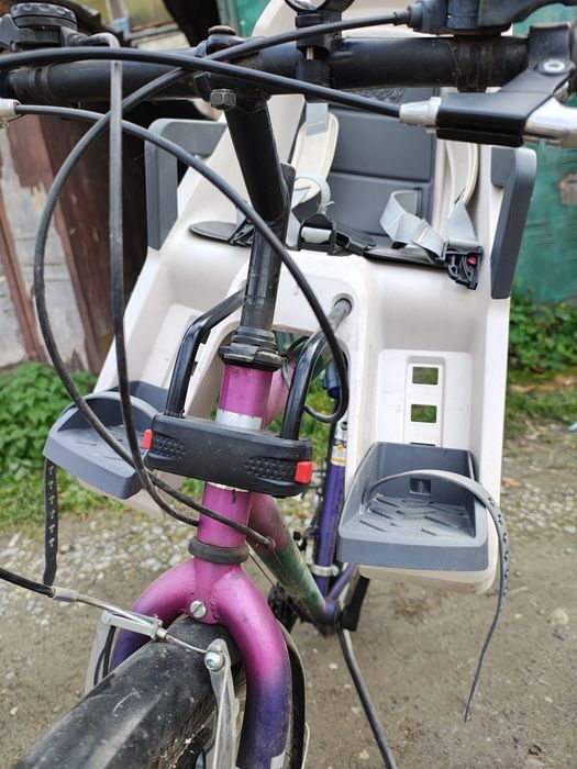Scaun copii pt bicicleta, montaj in fata
