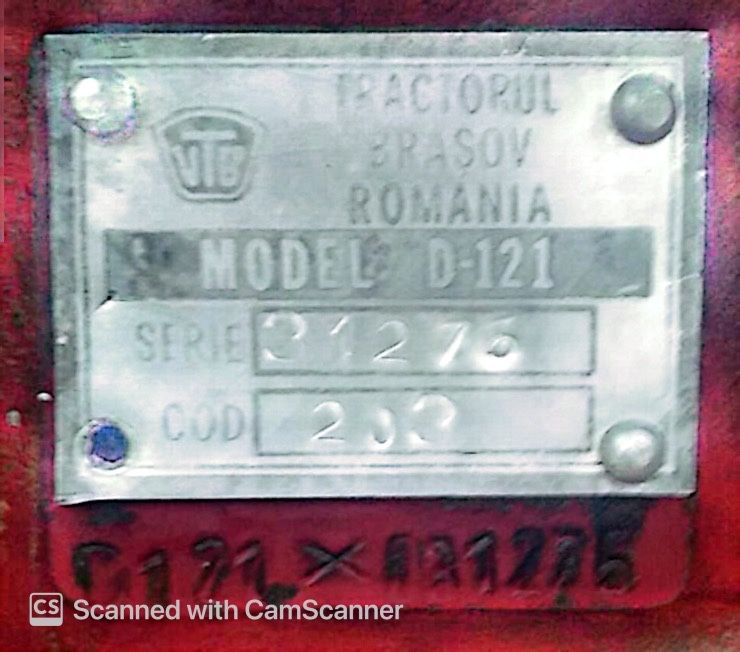 Vant Tractor 550 UTB motor nou!!