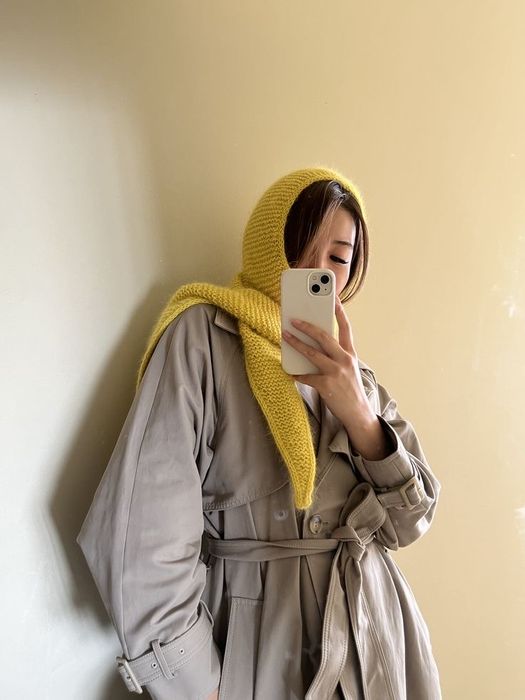 Косынка ручной работы