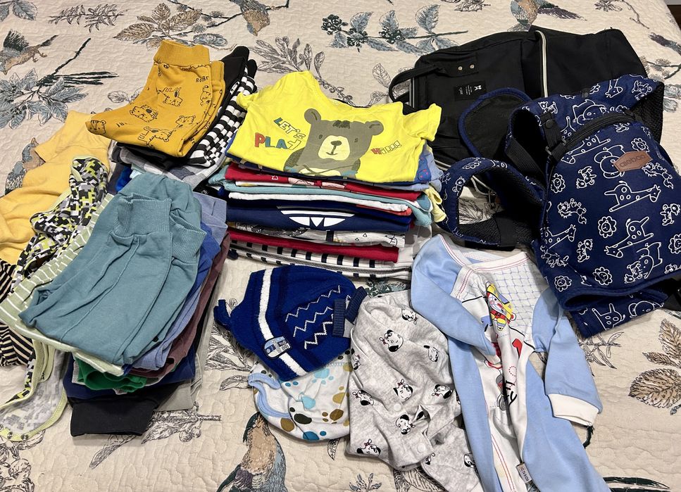 Детские вещи разные пакет