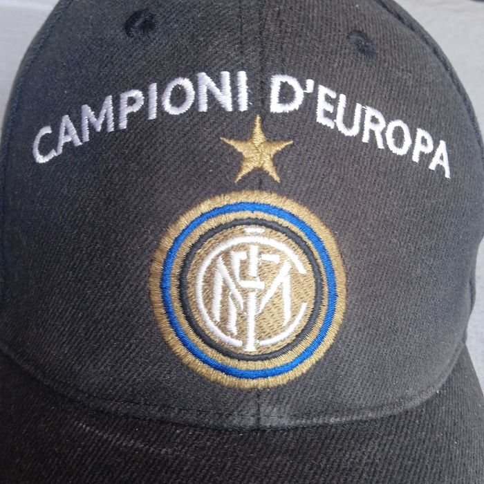 INTER MILANO 22.05.2010+ПОДАРЪК Тениска UEFA CL FINAL MADRID CAMPIONI D' EUROPA TRIPLETE OSFA Интер оригинална шапка Baseball Cap FC Internazionale