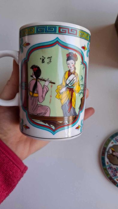 Японска чаша за чай с цедка и капак