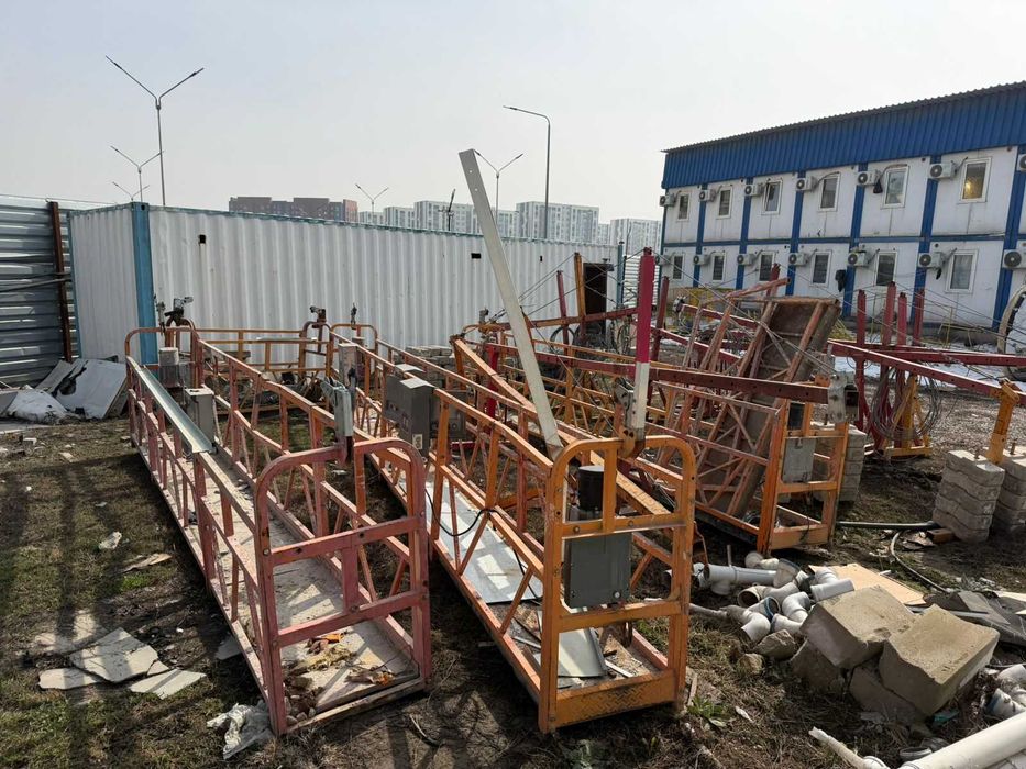 Фасадные люльки строительные